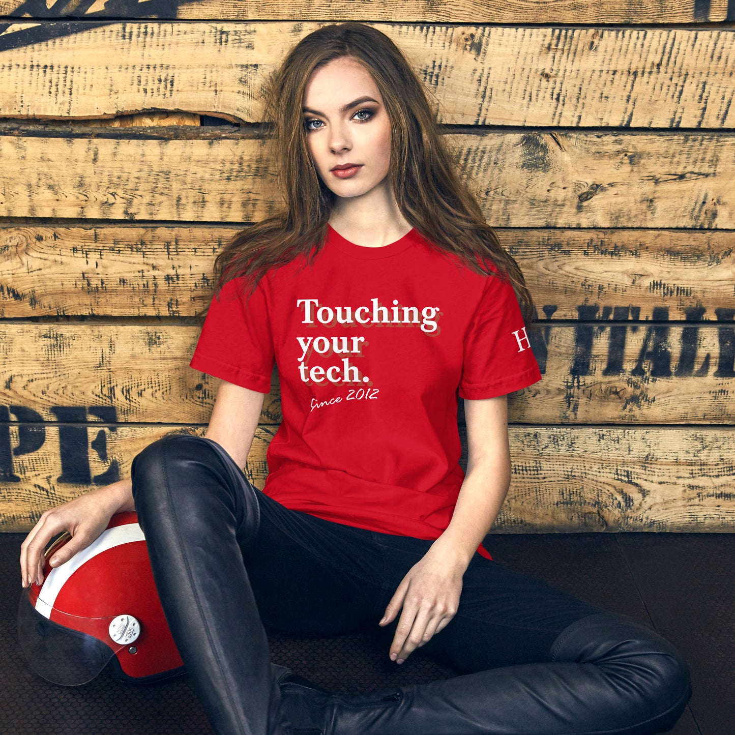 Touching Your Tech - Unisex t-shirt