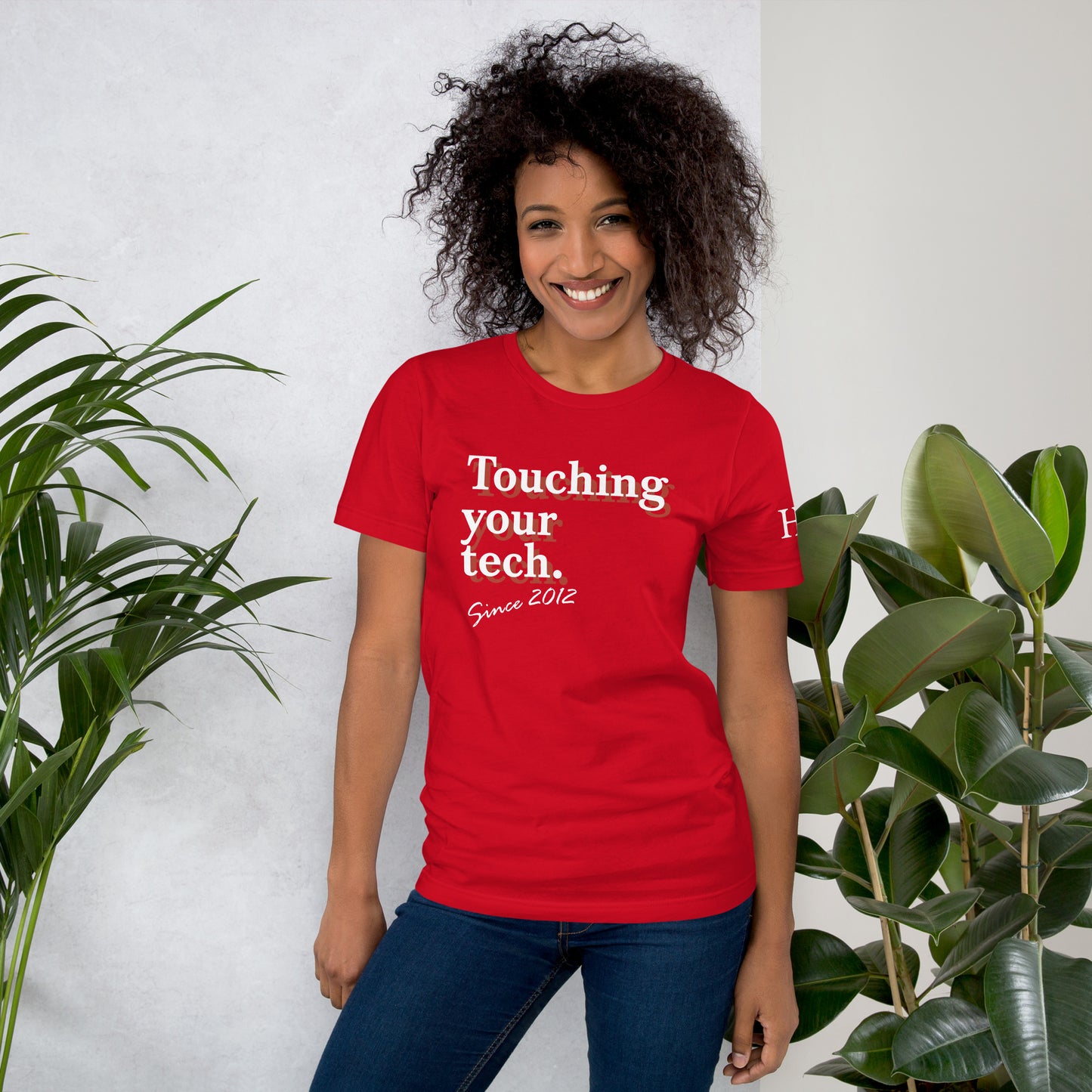 Touching Your Tech - Unisex t-shirt