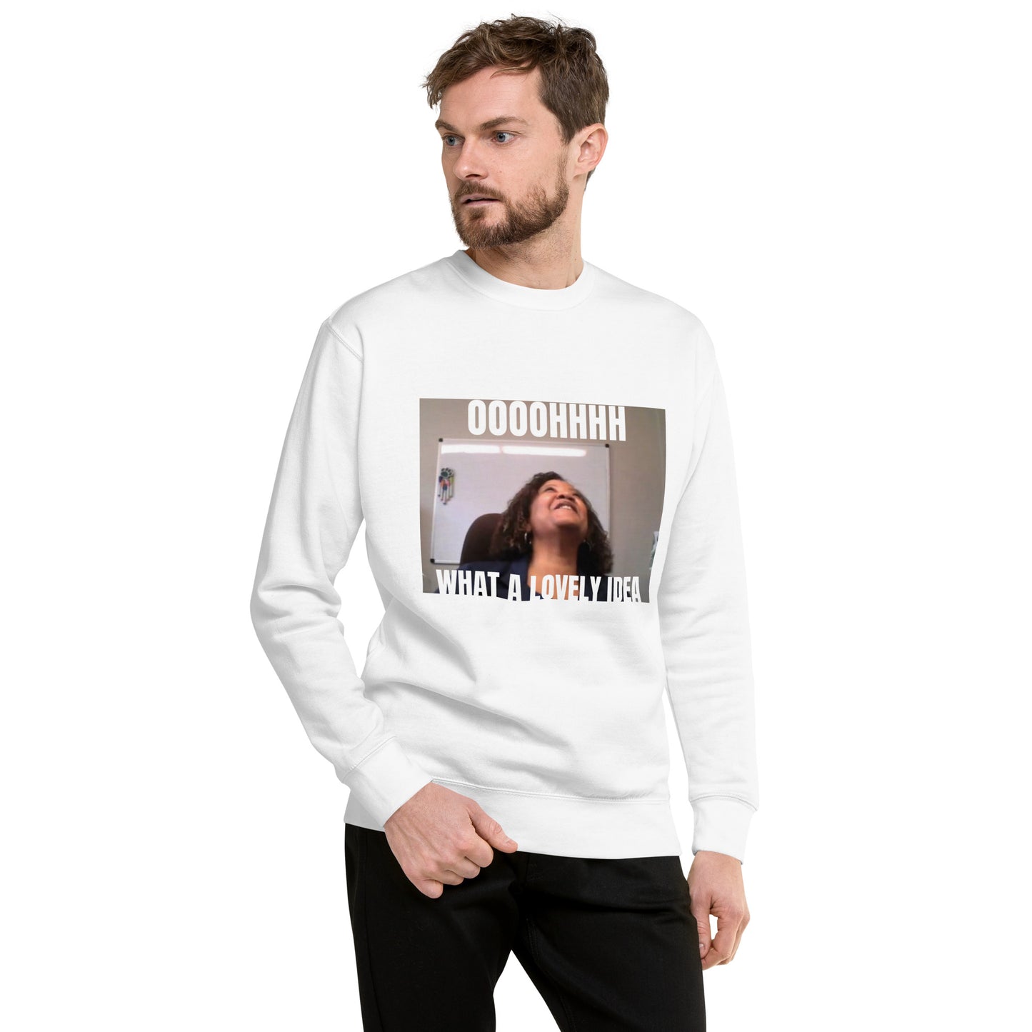 "Betty Jean Meme" Unisex Premium Sweatshirt