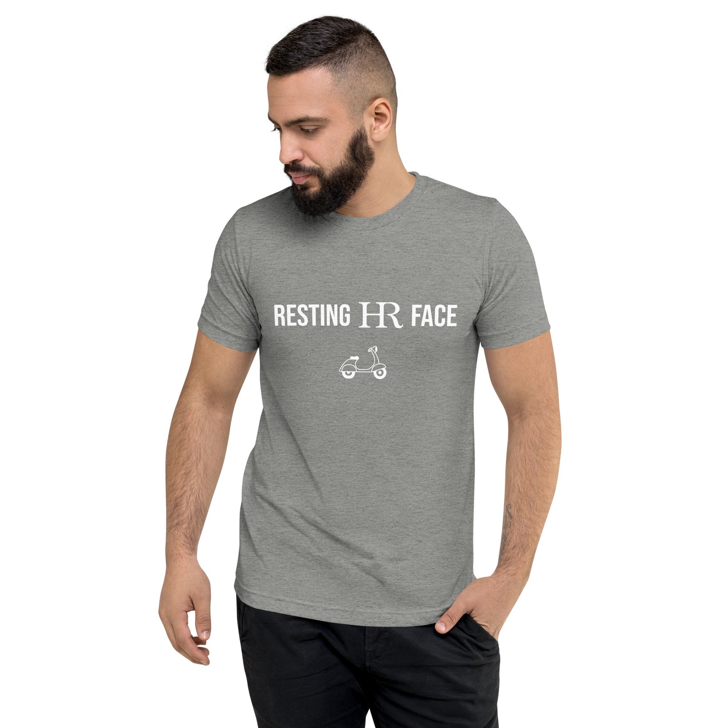 Resting HR Face Short sleeve t-shirt