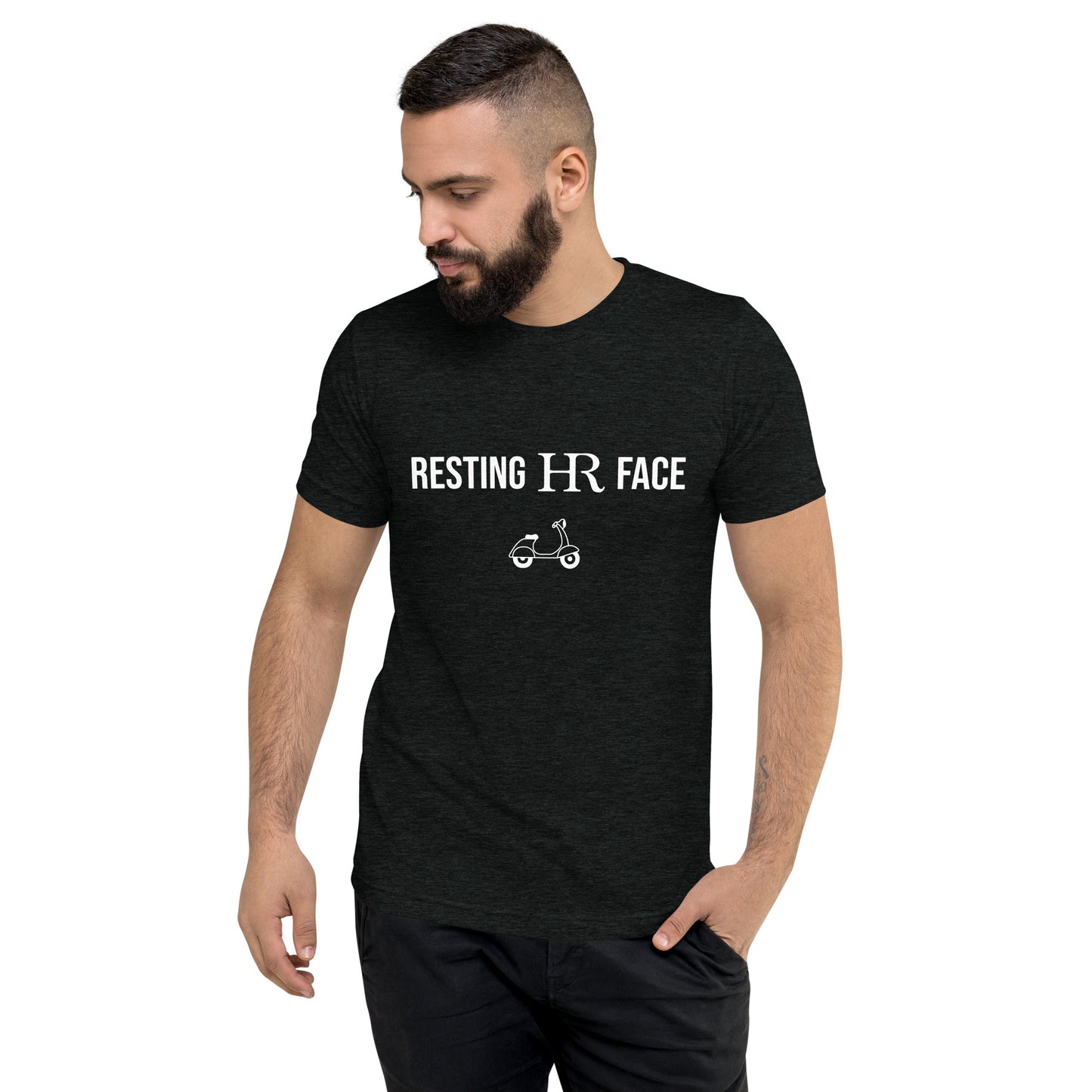 Resting HR Face Short sleeve t-shirt