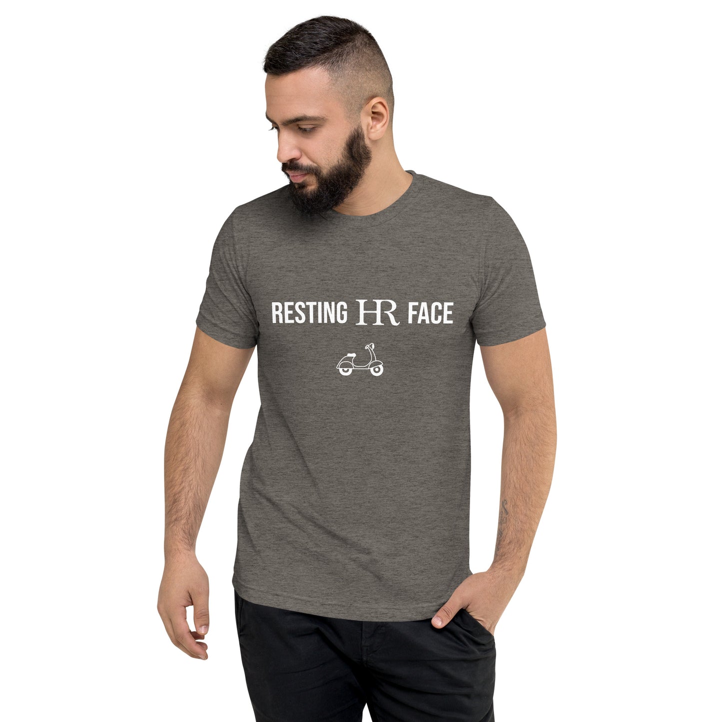 Resting HR Face Short sleeve t-shirt