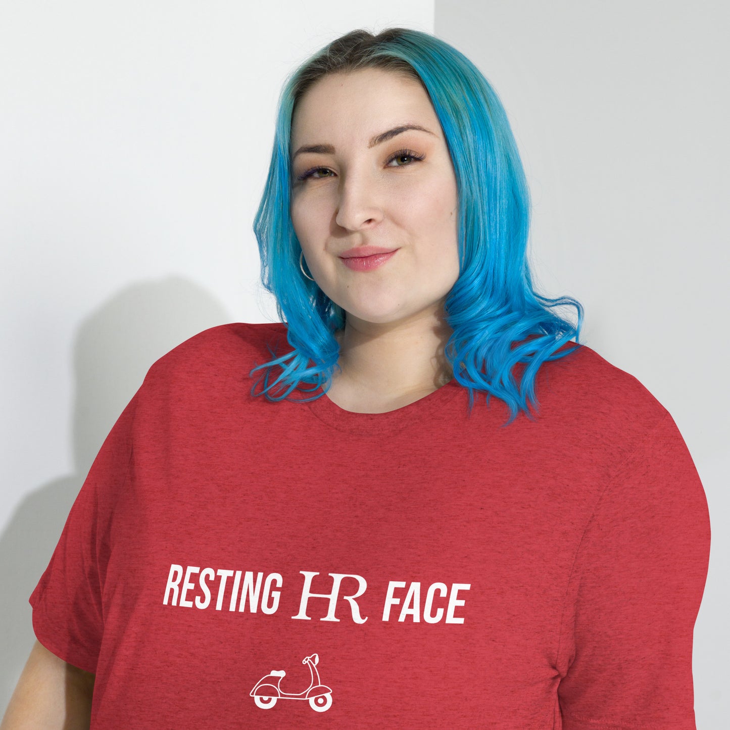Resting HR Face Short sleeve t-shirt