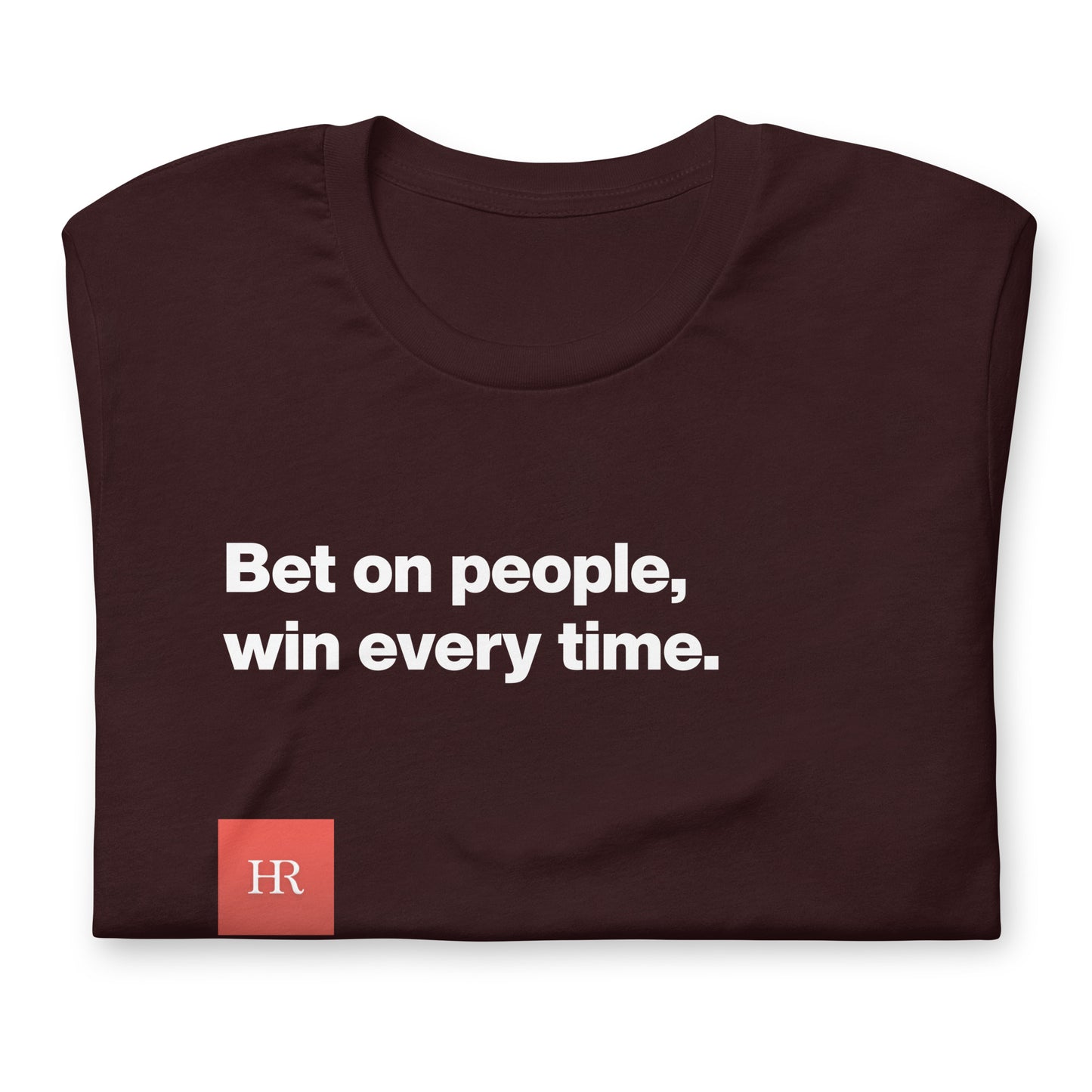 Bet on people Unisex t-shirt